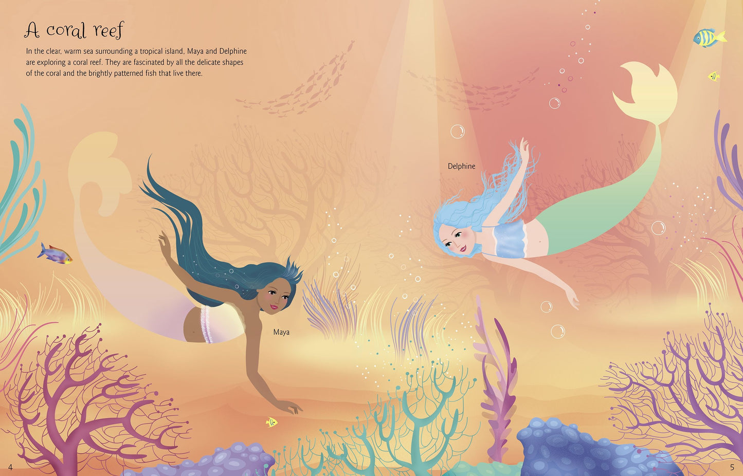 Sticker Dolly Dressing Mermaids Book - Anilas UK