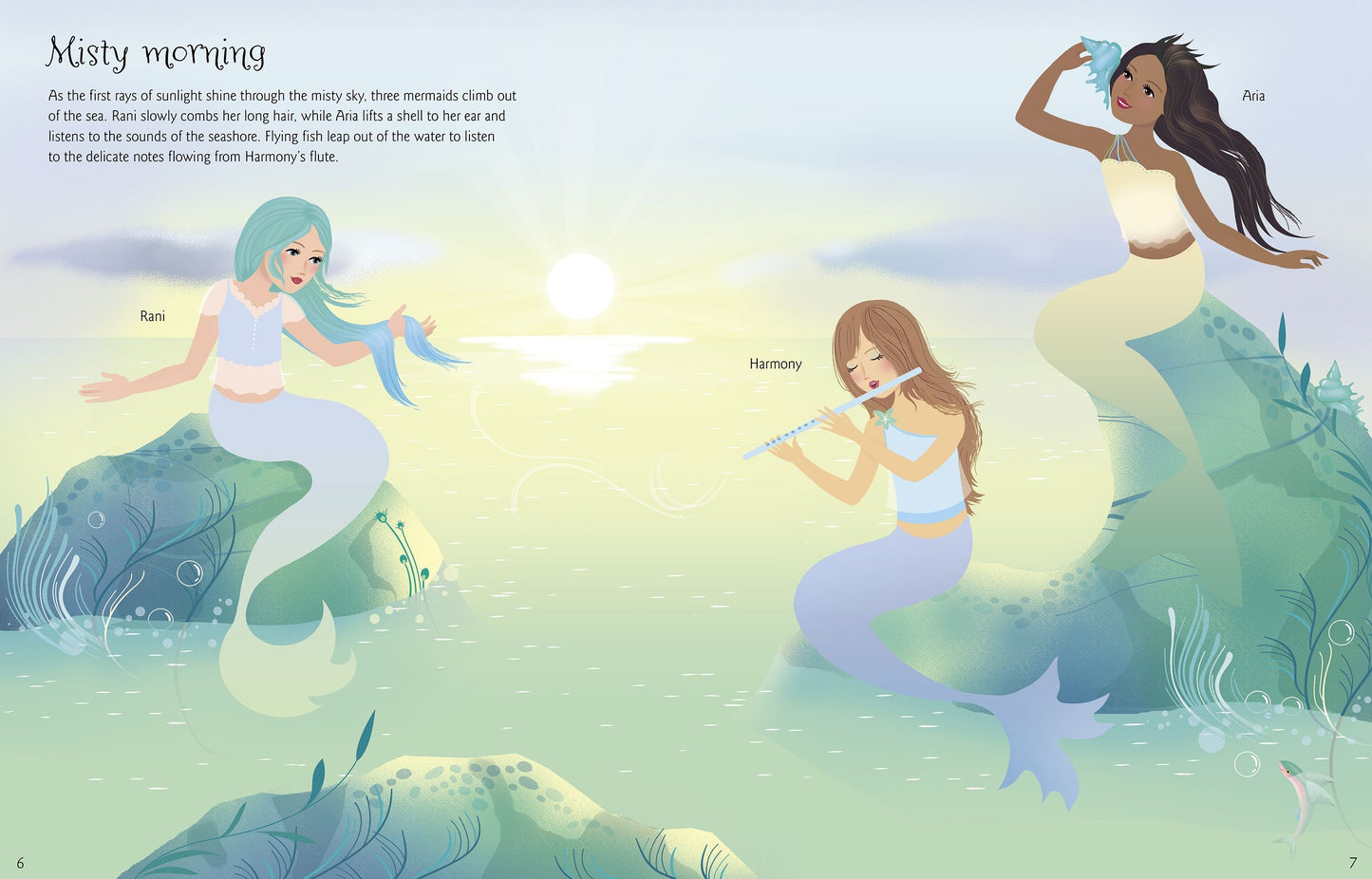 Sticker Dolly Dressing Mermaids Book - Anilas UK