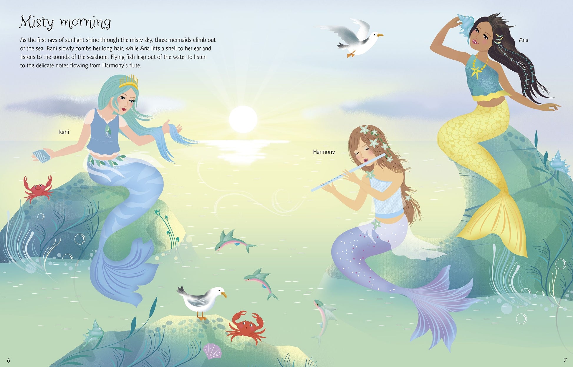 Sticker Dolly Dressing Mermaids - Anilas UK