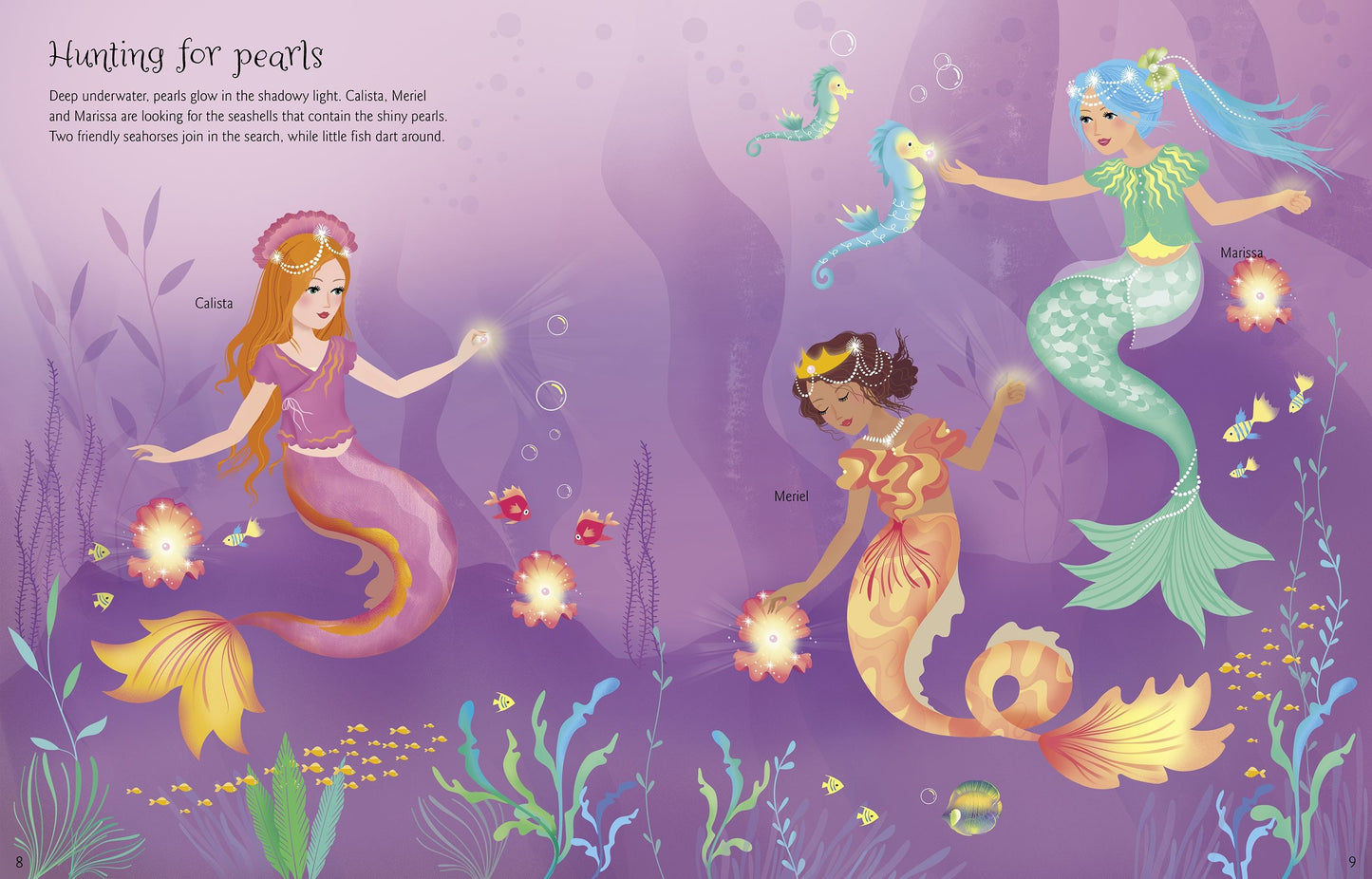 Sticker Dolly Dressing Mermaids Book - Anilas UK