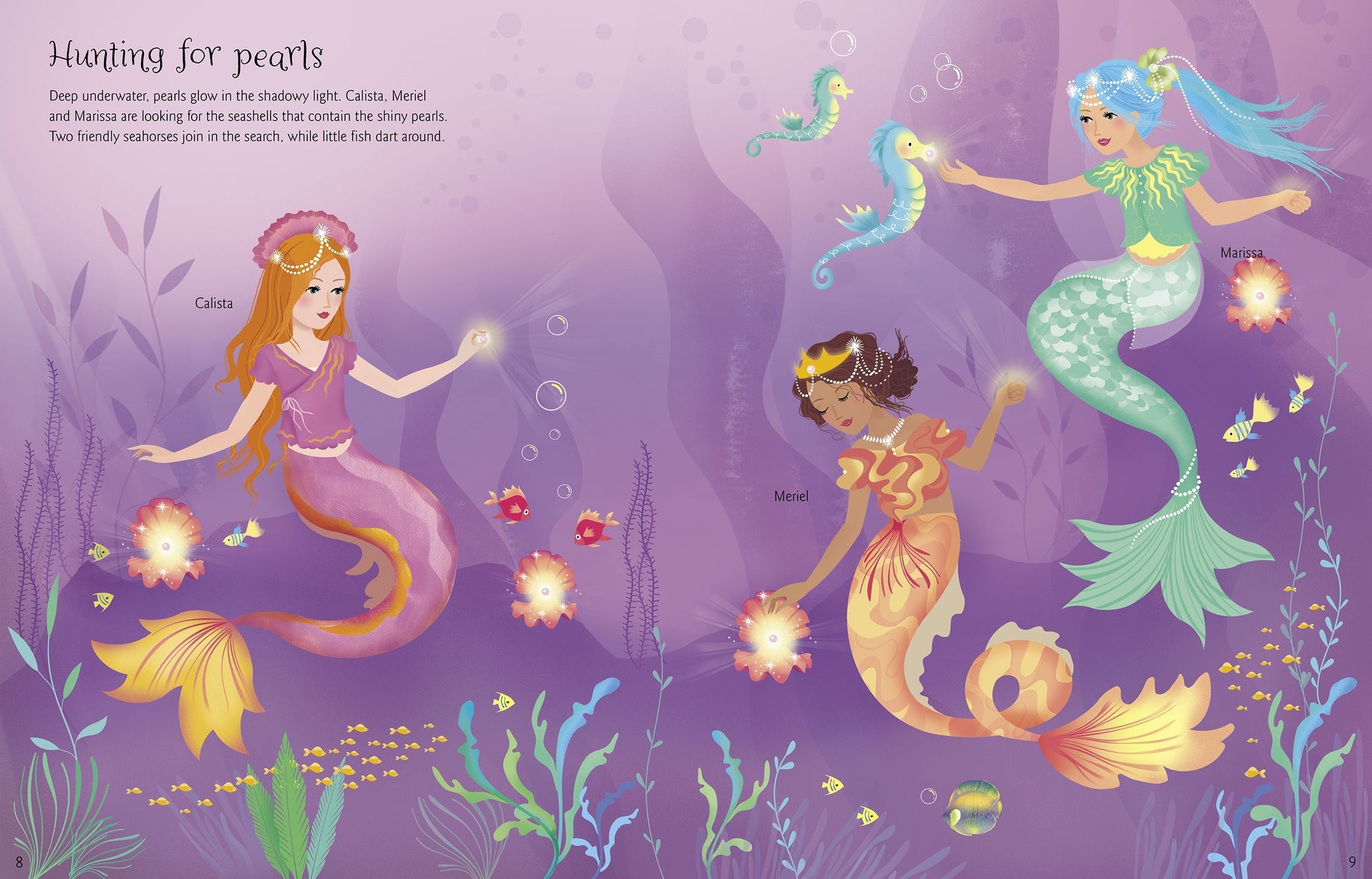Sticker Dolly Dressing Mermaids Book - Anilas UK