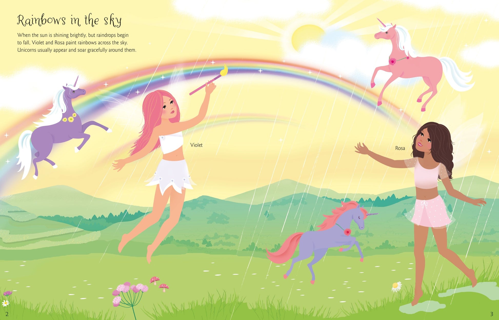 Sticker Dolly Dressing Unicorns - Anilas UK