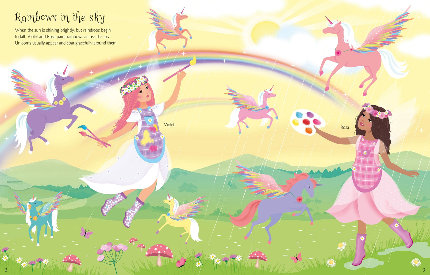 Sticker Dolly Dressing Unicorns - Anilas UK