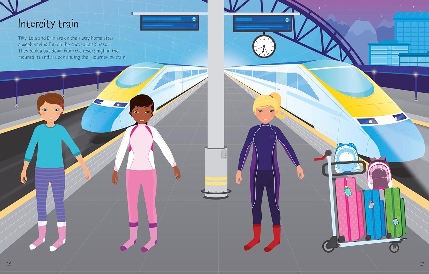 Sticker Dolly Dressing Travel Book - Anilas UK