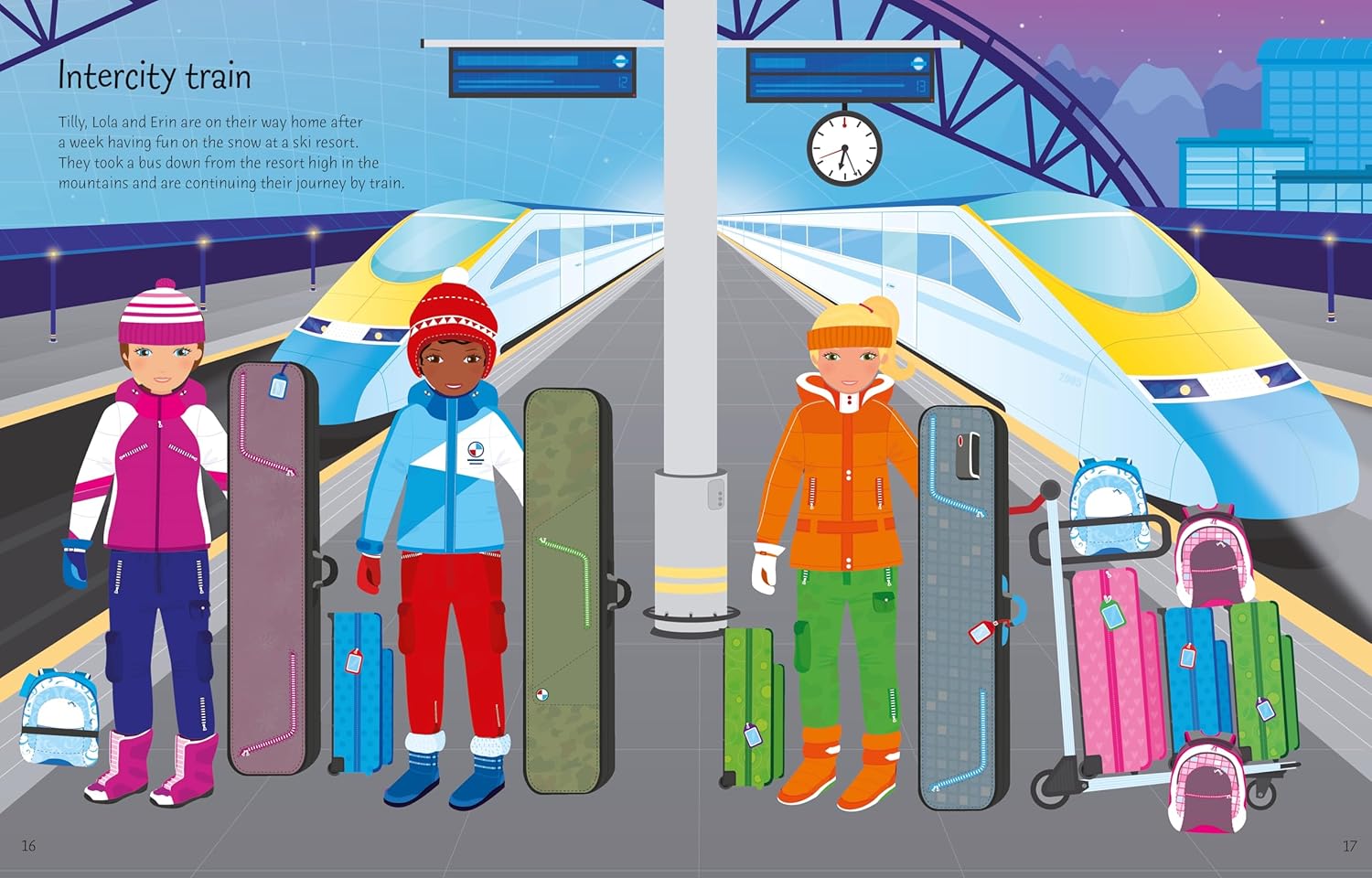 Sticker Dolly Dressing Travel Book - Anilas UK