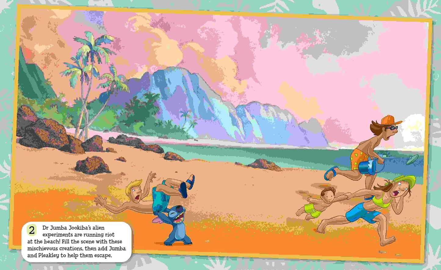 Disney Stitch: Sticker Scenes Book - Anilas UK