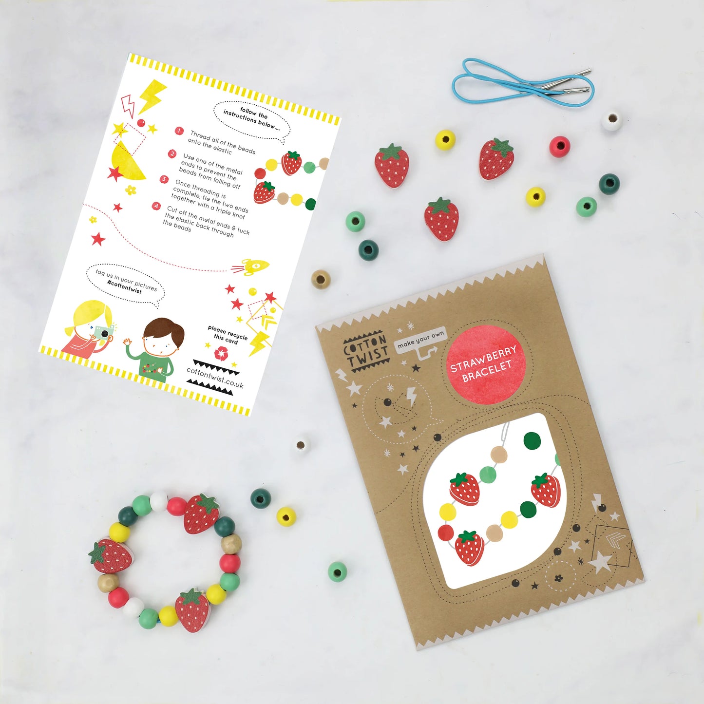 Make Your Own Strawberry Bracelet - Anilas UK