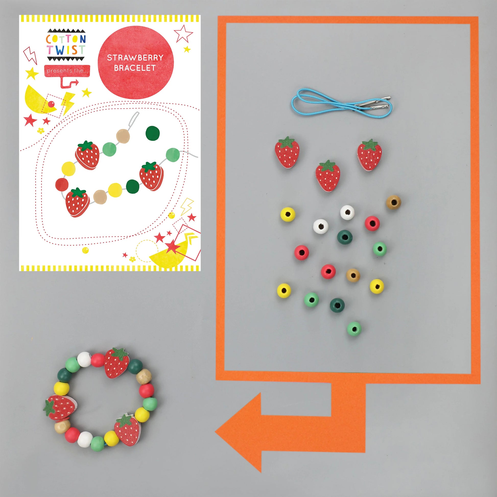 Make Your Own Strawberry Bracelet - Anilas UK