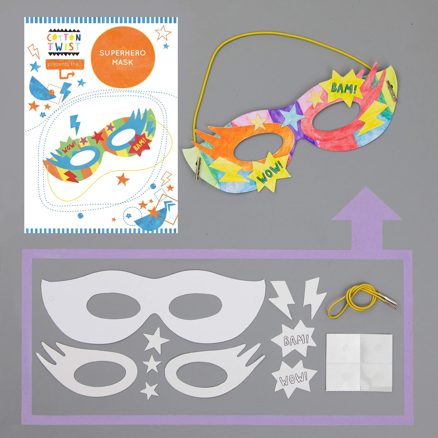 Make Your Own Superhero Mask - Anilas UK