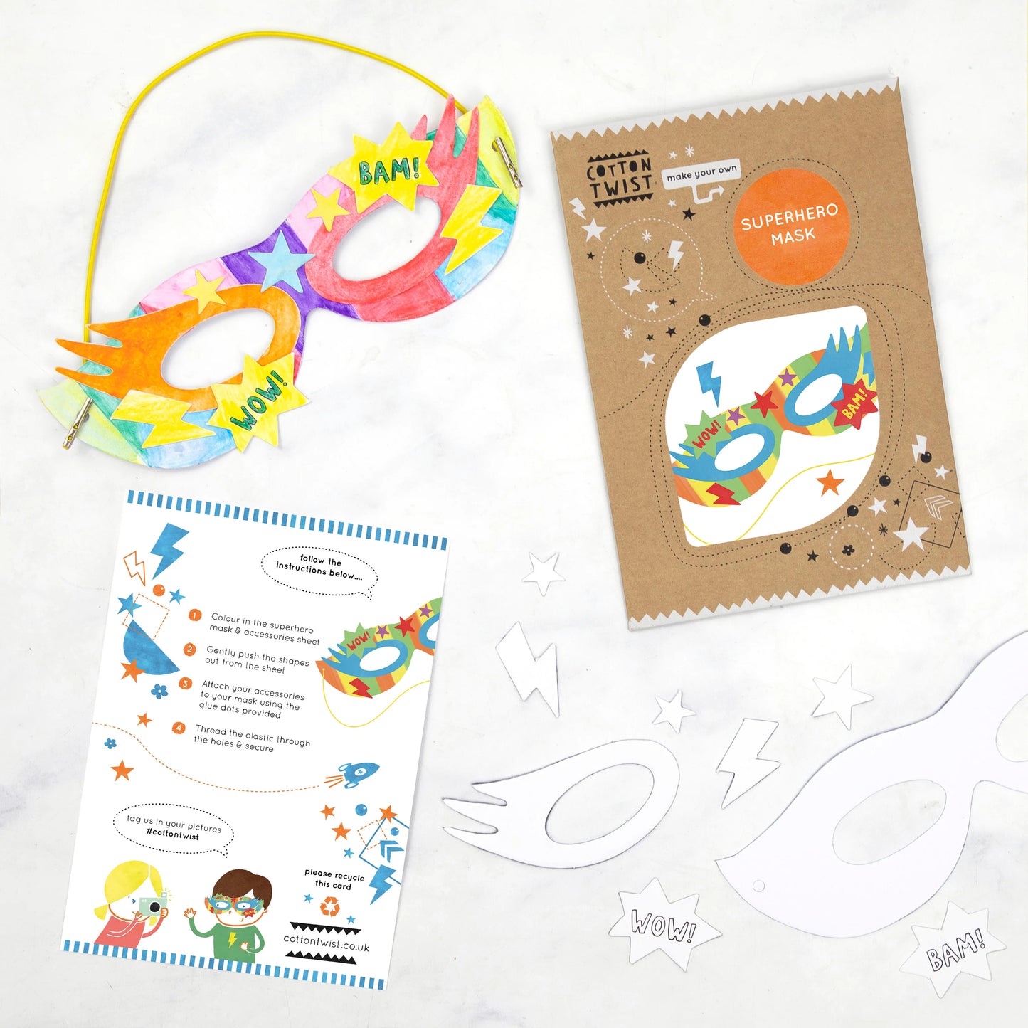 Make Your Own Superhero Mask - Anilas UK