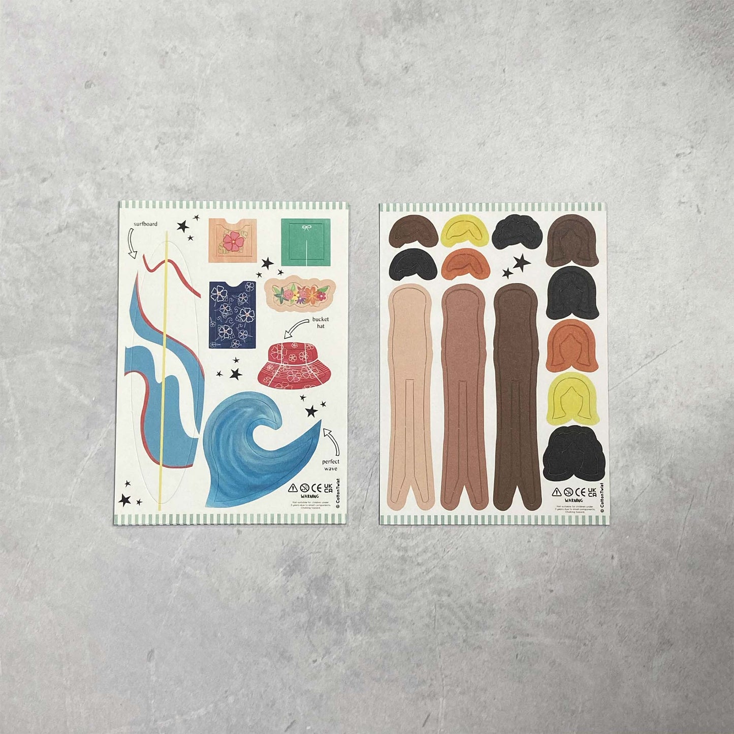 Make Your Own Surfer Peg Doll - Anilas UK