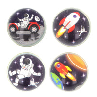 Space Bouncy Balls (Set of 12) - Anilas UK