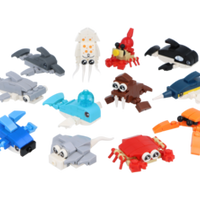Sea Animals Brick Kits - Anilas UK