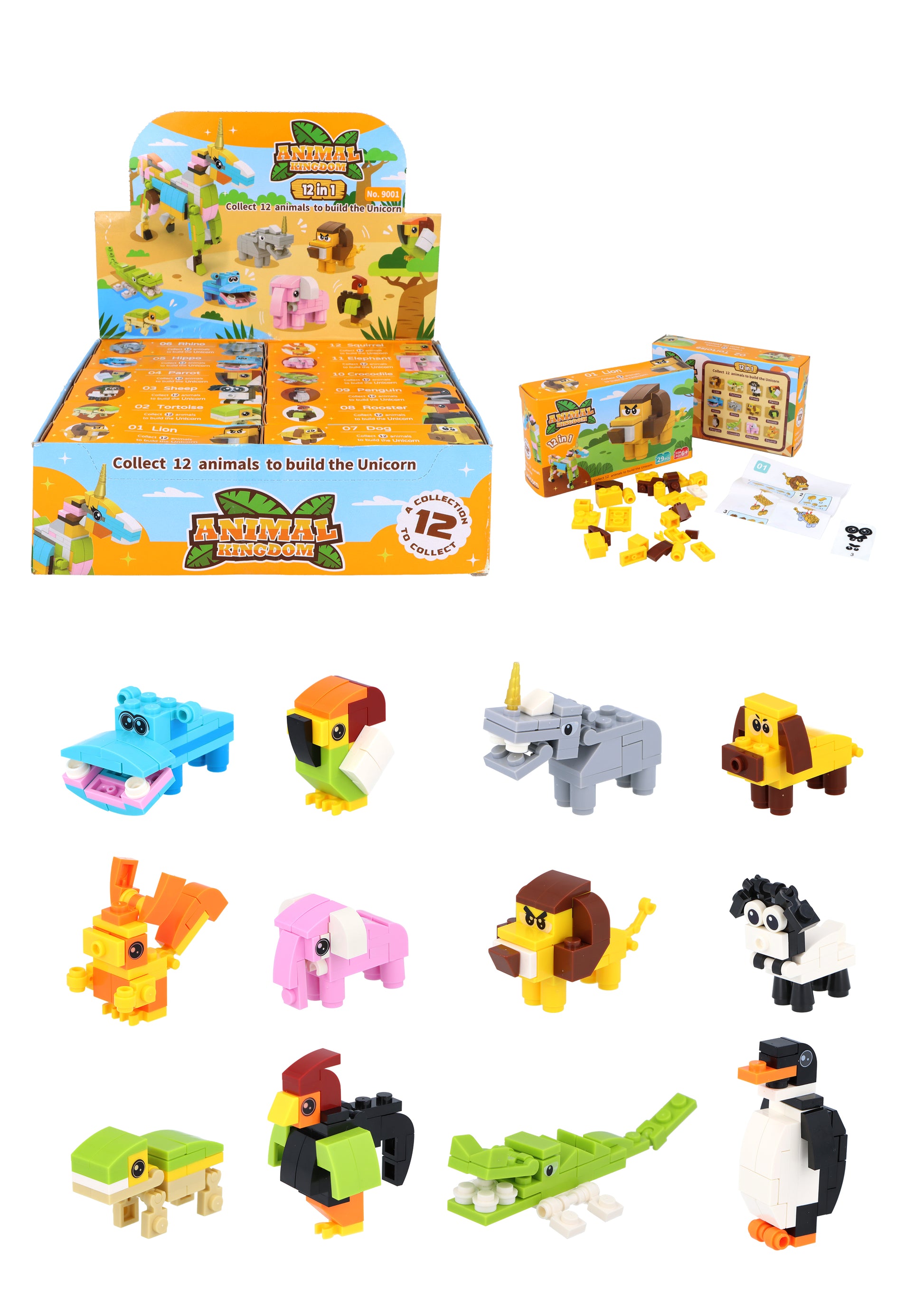 Animal Brick Kits - Anilas UK