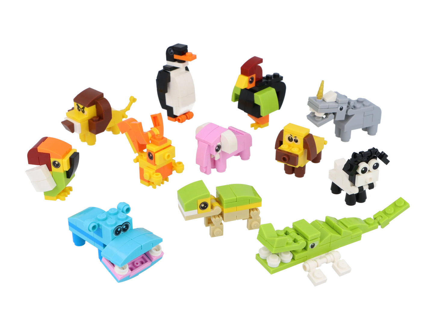 Animal Building Block Brick Kit - Anilas UK