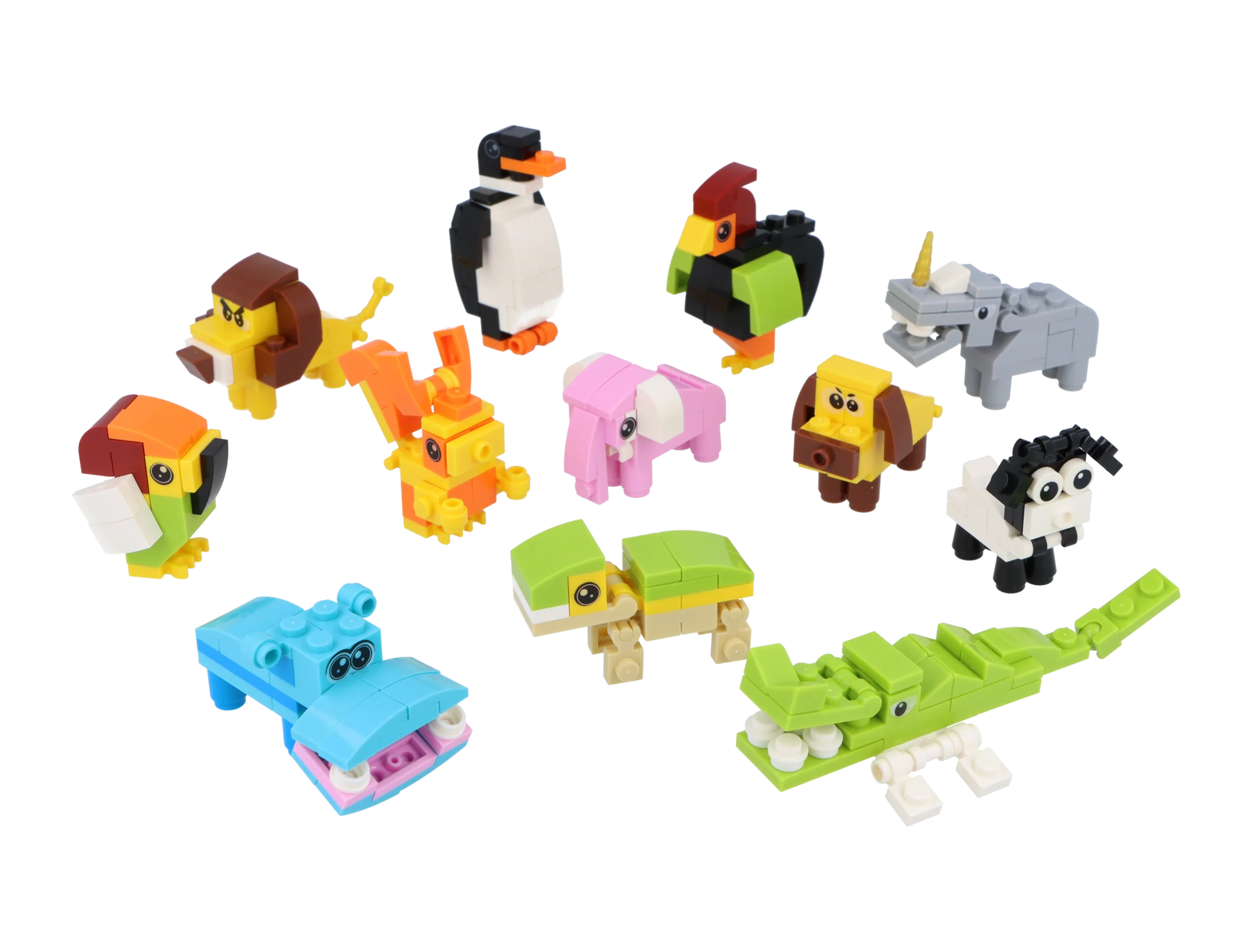 Animal Building Block Brick Kit - Anilas UK