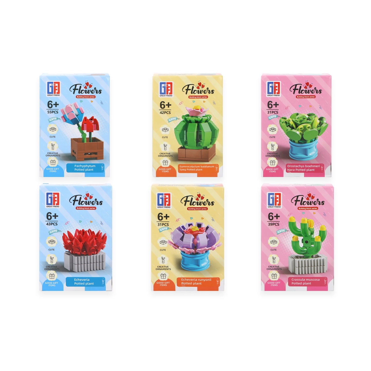 Potted Plant Block Kits (12cm) - Anilas UK