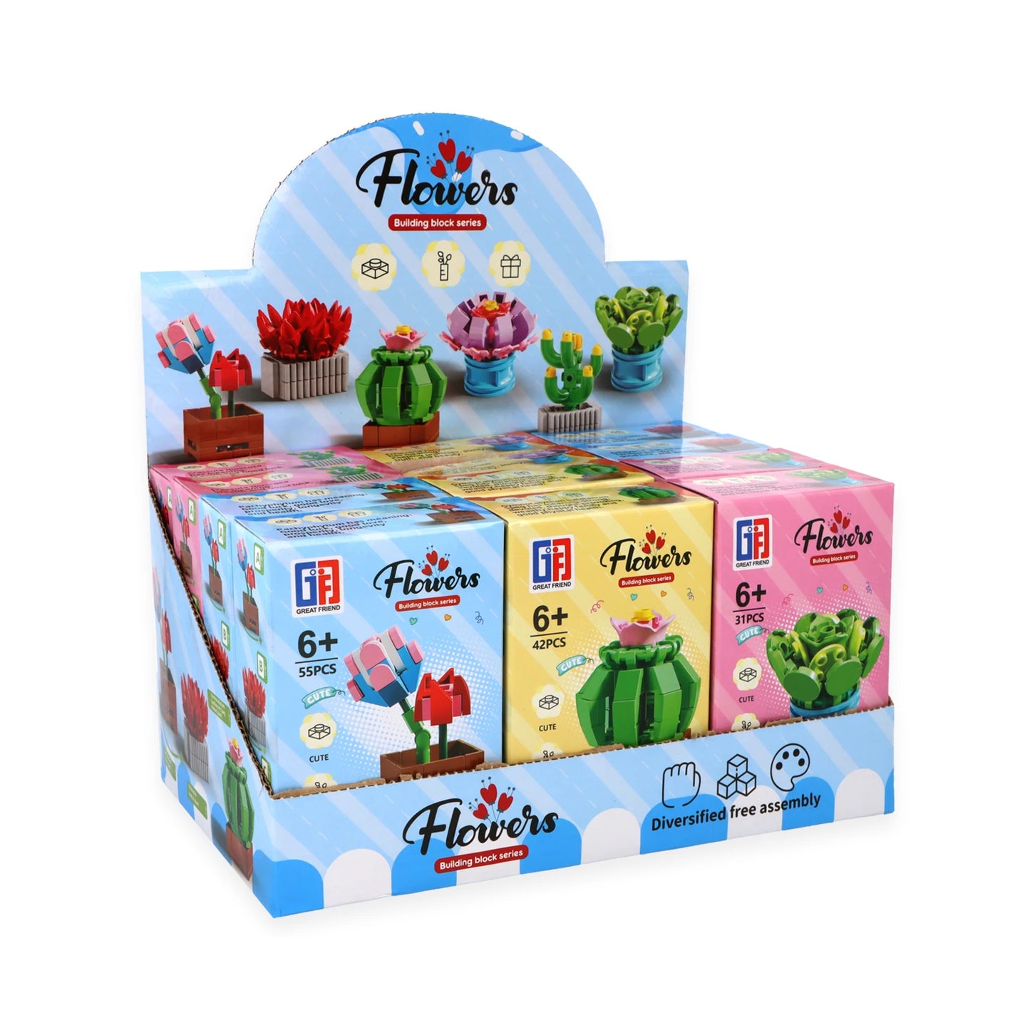 Potted Plant Block Kits (12cm) - Anilas UK