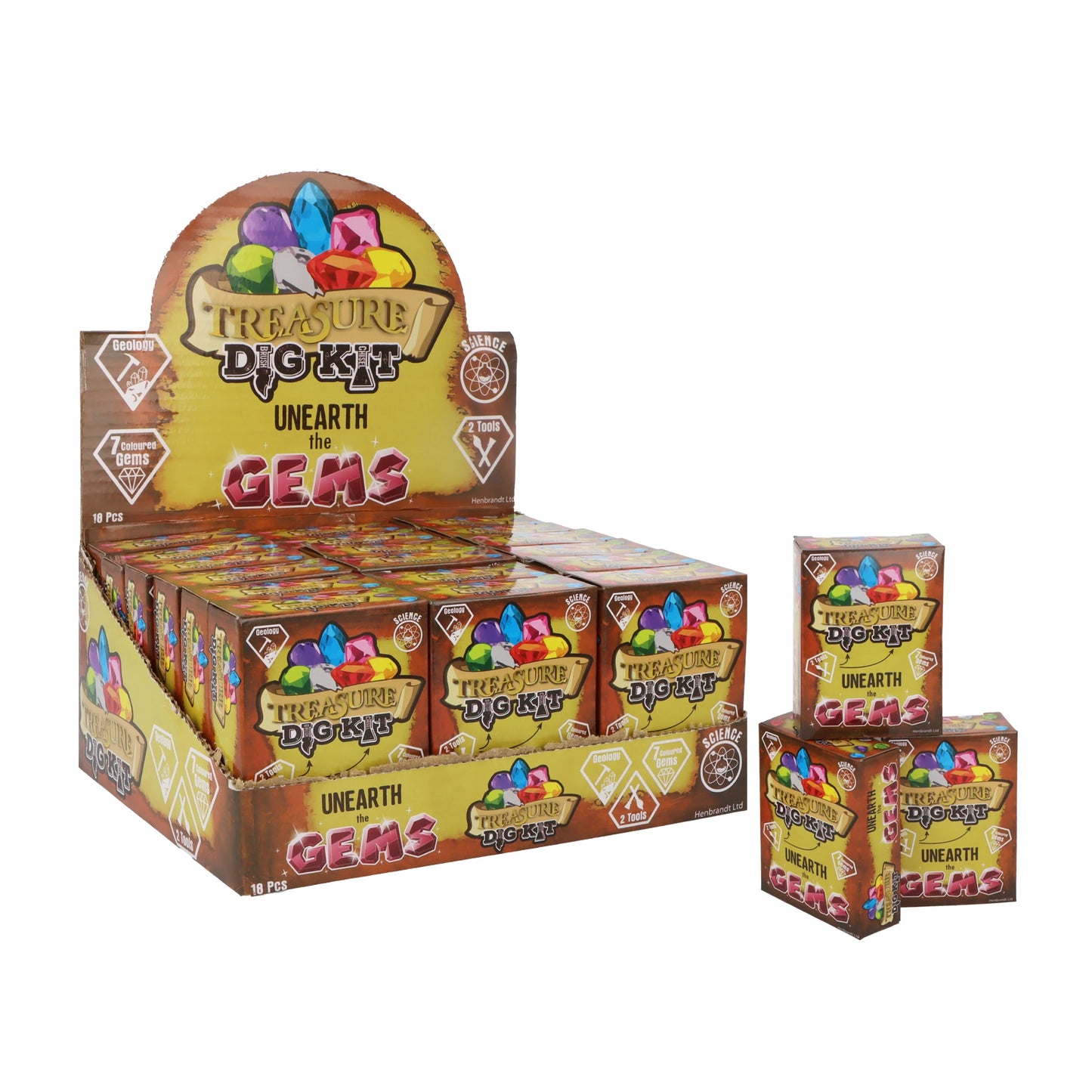 Treasure Dig Kit with Hidden Gems - Anilas UK