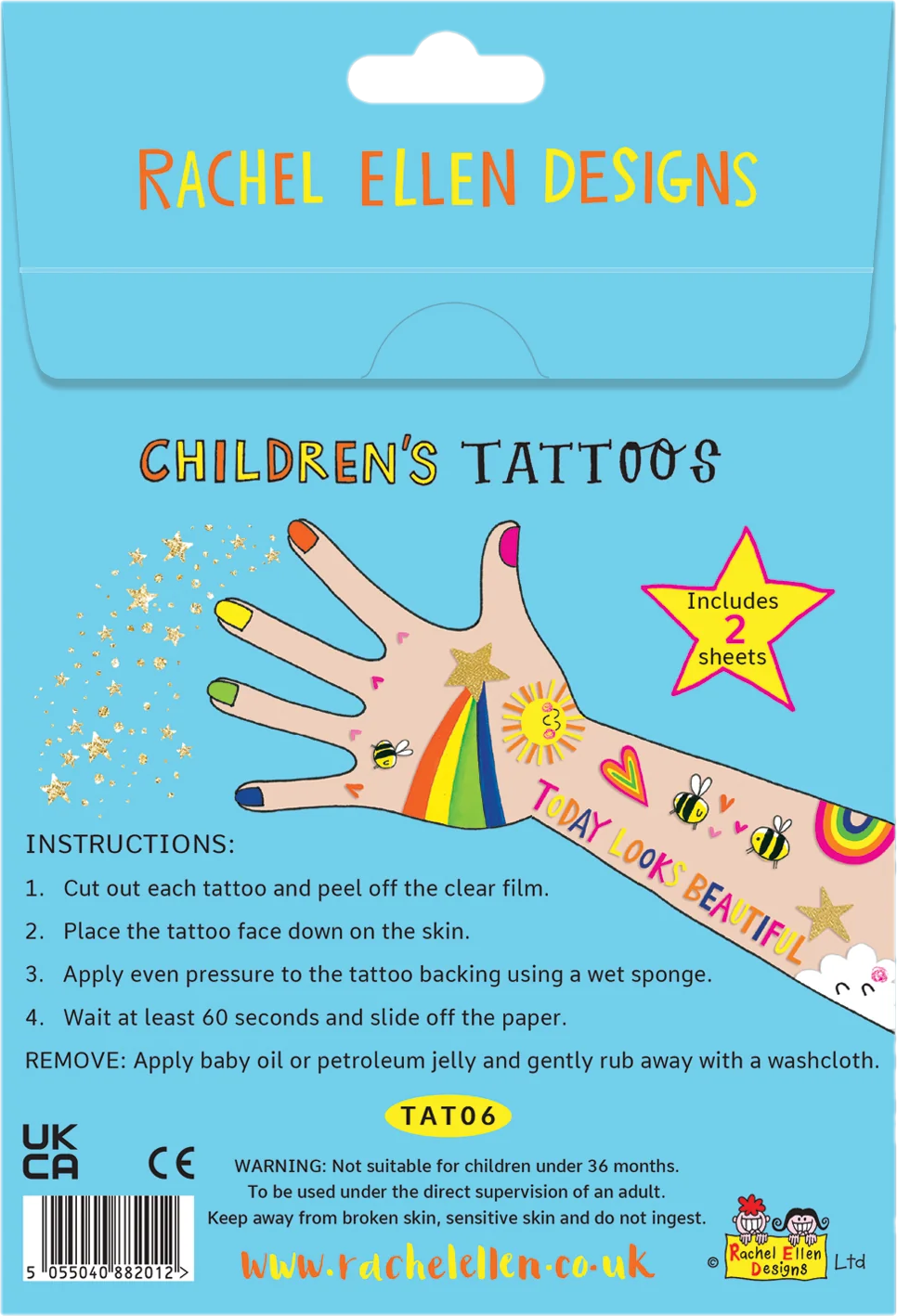 Sunny Days Tattoos by Rachel Ellen Designs - Anilas UK