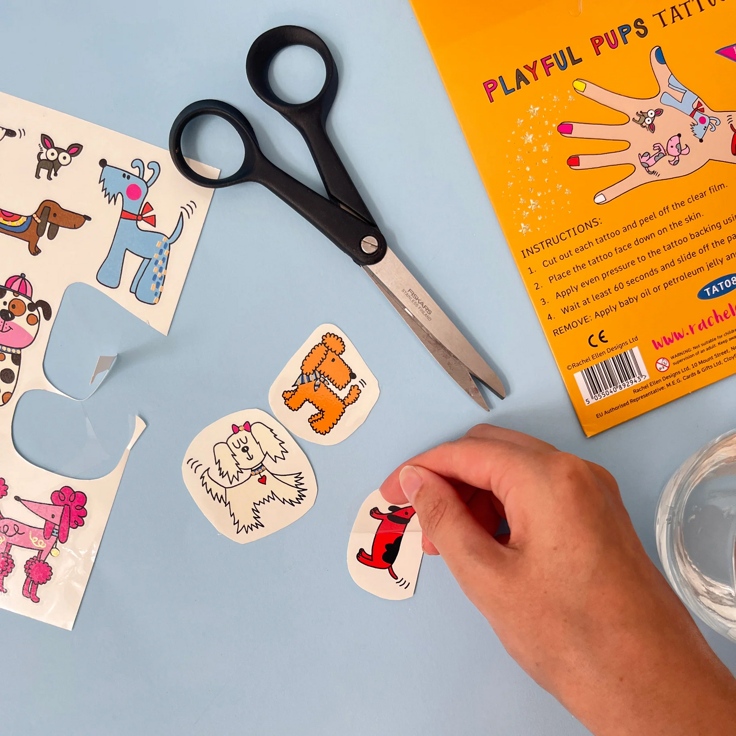 Playful Pups Tattoos by Rachel Ellen Designs