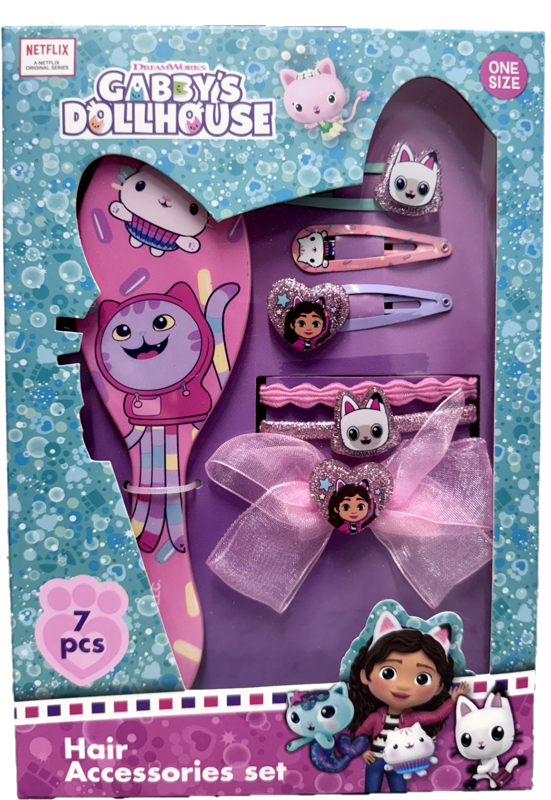 Gabby's Dollhouse Hair Accessories Set