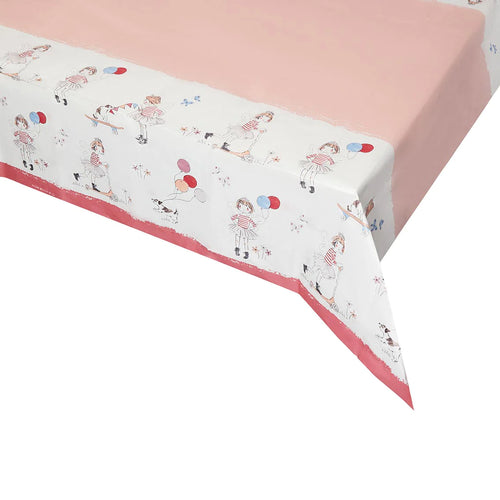 Tilly & Tigg Pink Recyclable Paper Table Cover - Anilas UK