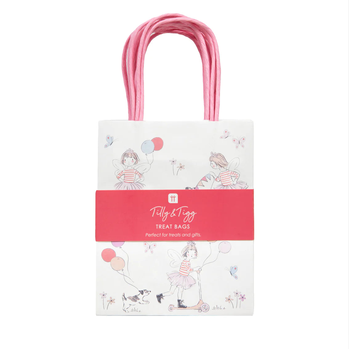 Tilly & Tigg Pink Party Bags - 8 Pack - Anilas UK