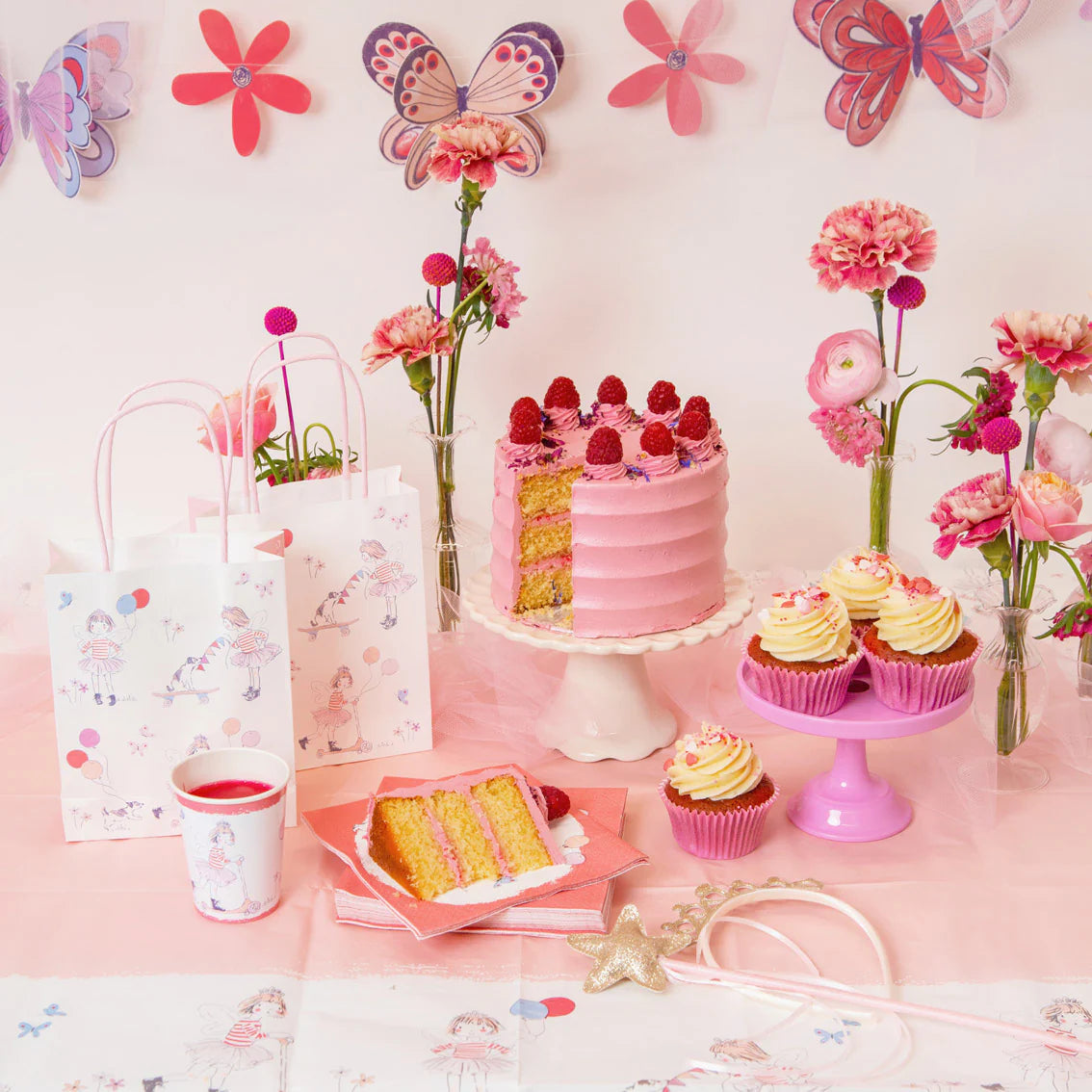 Tilly & Tigg Pink Party Bags - 8 Pack - Anilas UK