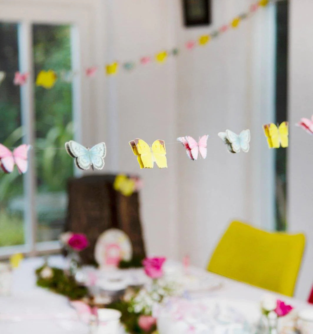 Small Colourful Butterfly Bunting - 5m - Anilas UK