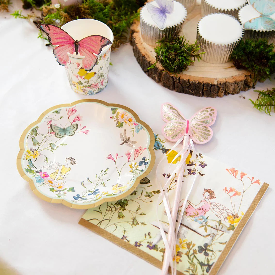 Truly Fairy Paper Napkins - 20 Pack - Anilas UK