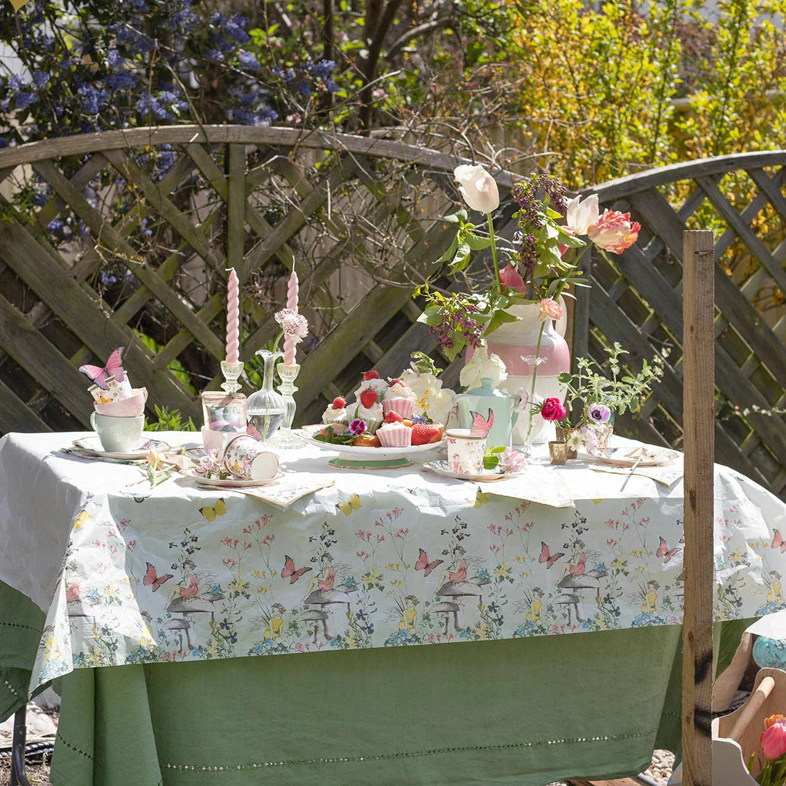 Truly Fairy Paper Party Table Cover - Anilas UK