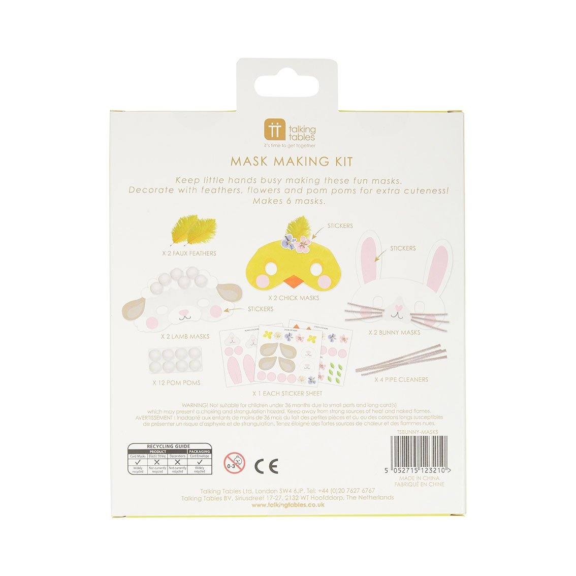 Truly Bunny Easter Mask Making Kit - Anilas UK