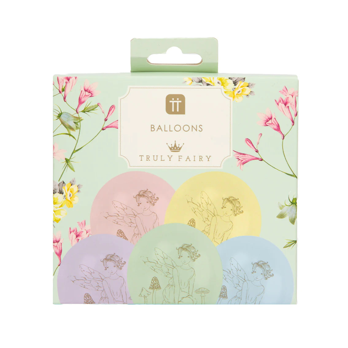 Pastel Fairy Balloons - 12 Pack - Anilas UK
