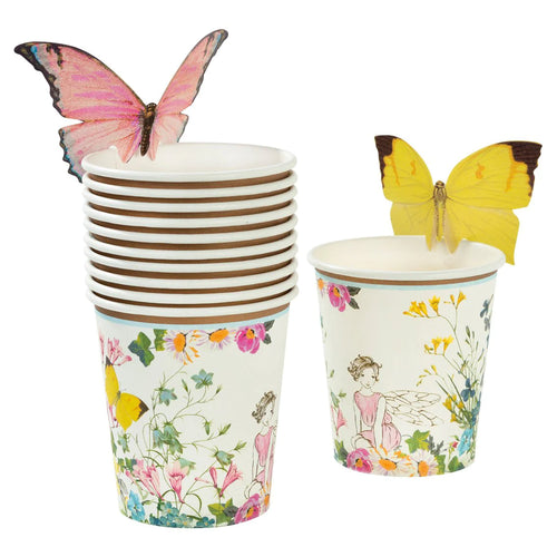 Butterfly & Fairy Paper Cups - 12 pack - Anilas UK