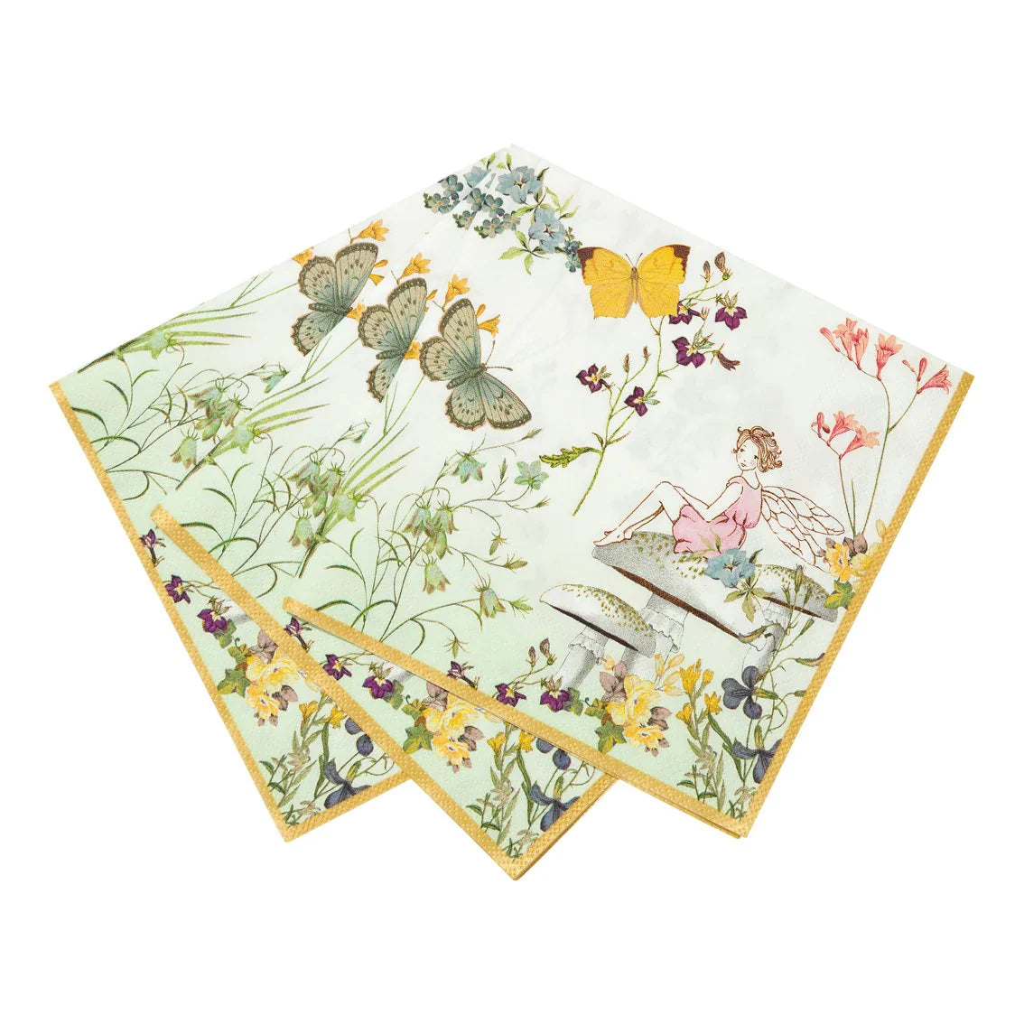 Truly Fairy Paper Napkins - 20 Pack - Anilas UK