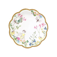
              Fairy & Butterfly Scalloped Edge Paper Plates - 12 Pack - Anilas UK
            