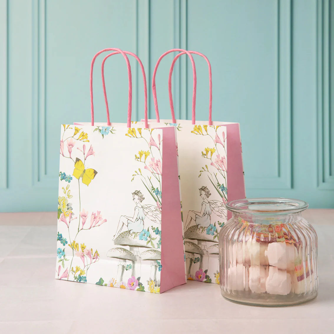 Fairy & Butterfly Paper Party Bag - 8 Pack - Anilas UK