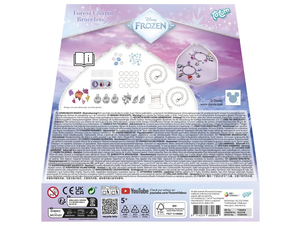 Frozen Forest Charm Bracelets Set - Anilas UK
