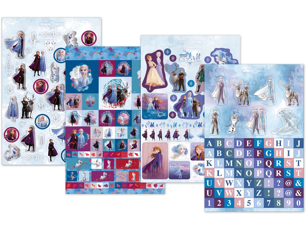 Frozen Sticker Booklet with more than 150 stickers - Anilas UK