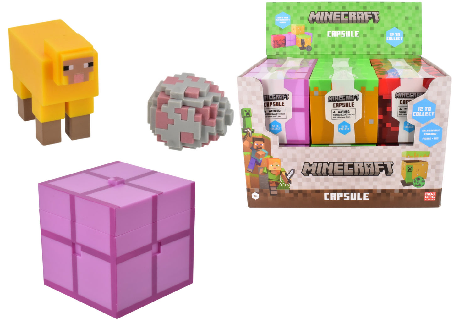 Minecraft Capsule 7cm - Anilas UK