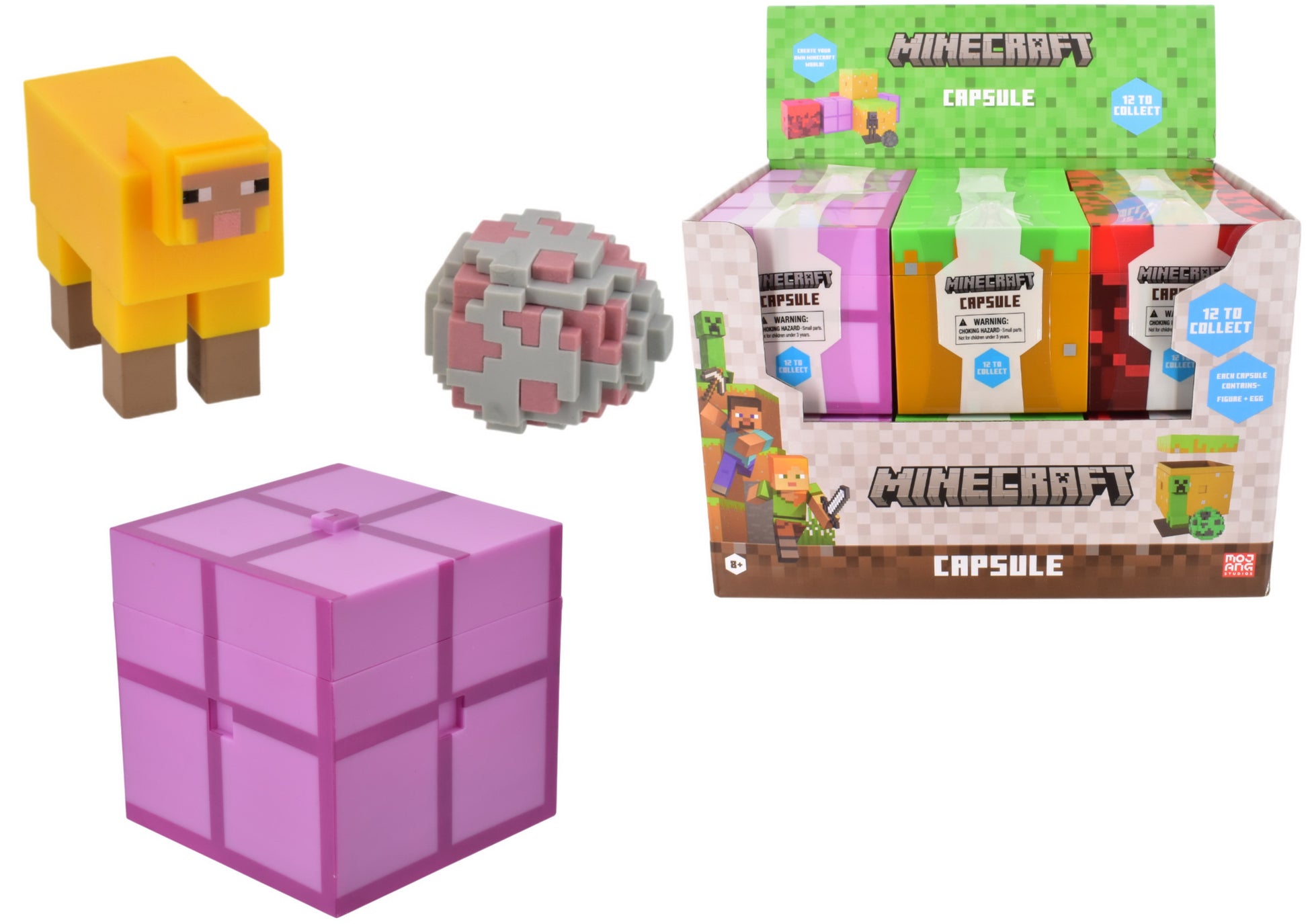 Minecraft Capsule 7cm - Anilas UK