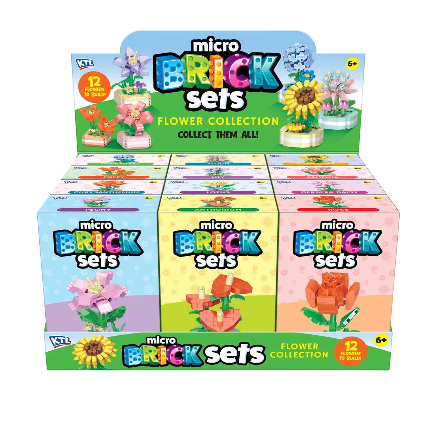Flowers Brick Set