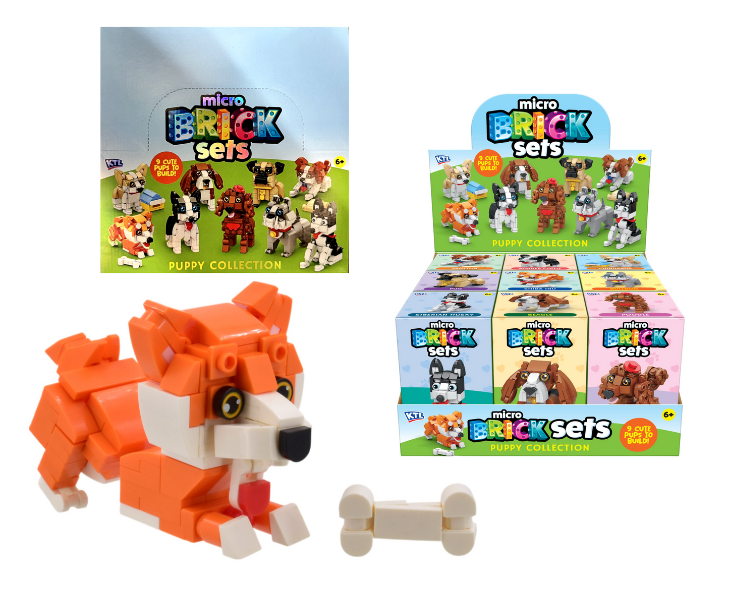 Puppy Brick Set