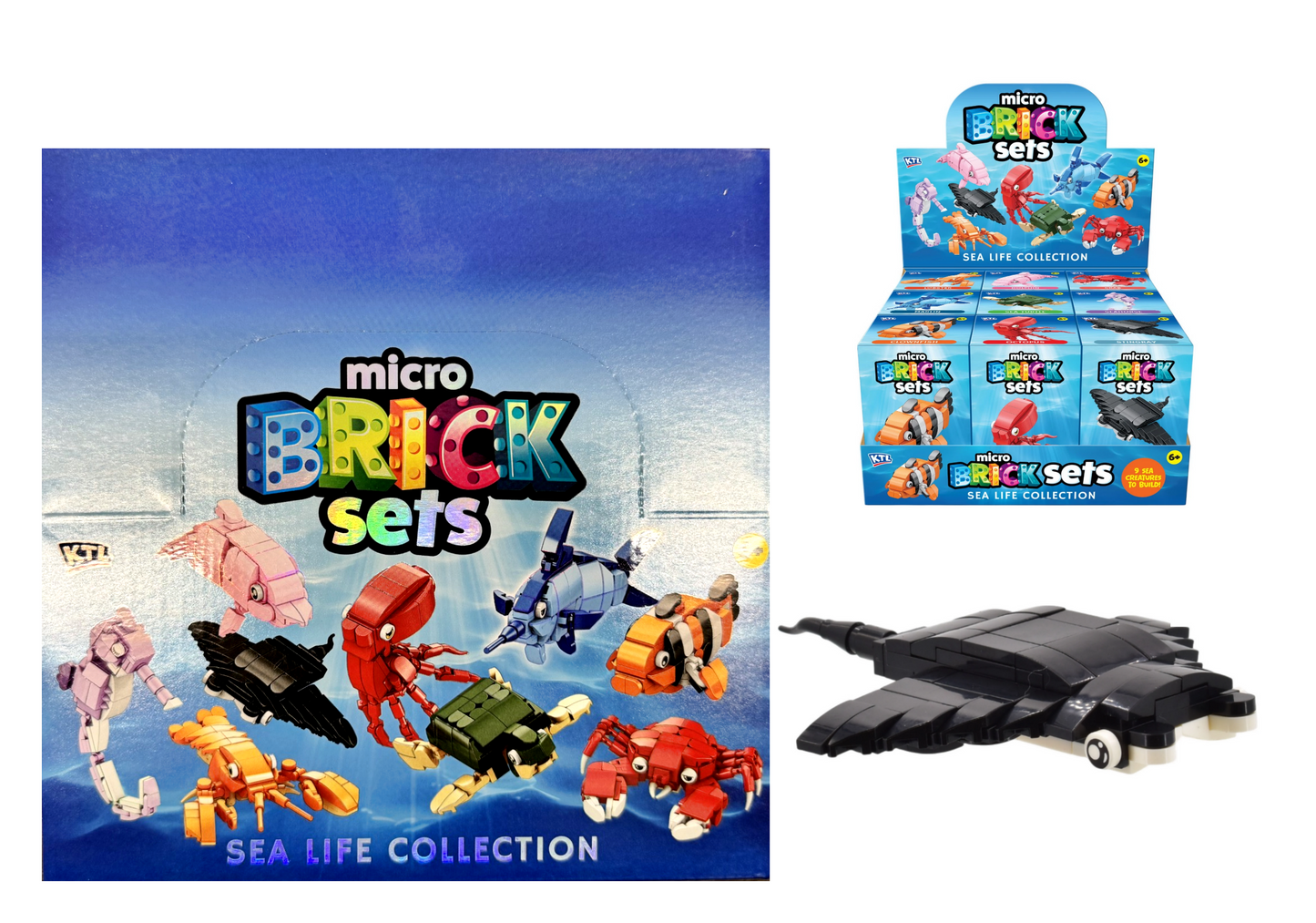 Ocean Sealife Brick Set