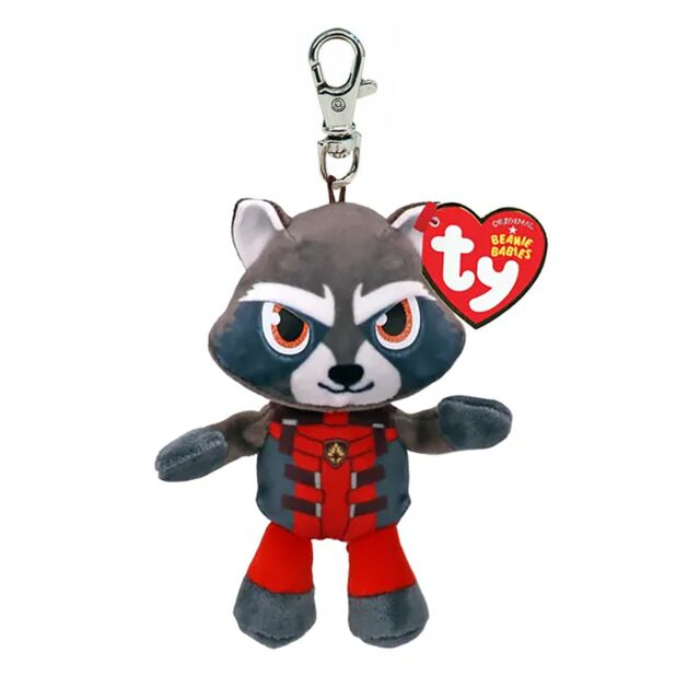 TY Beanie Babies Key Clips Rocket