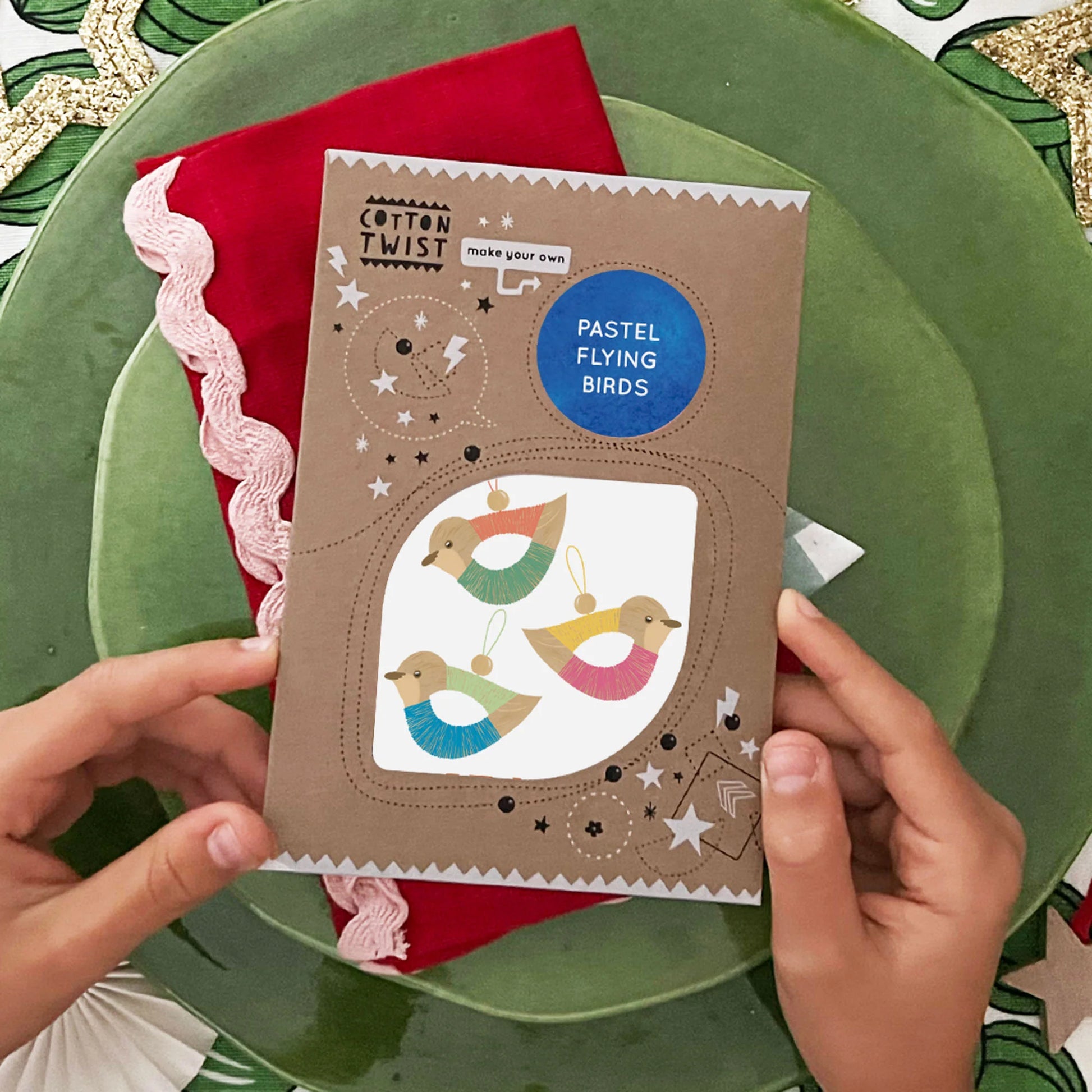 Make Your Own Pastel Flying Bird Decorations - Anilas UK