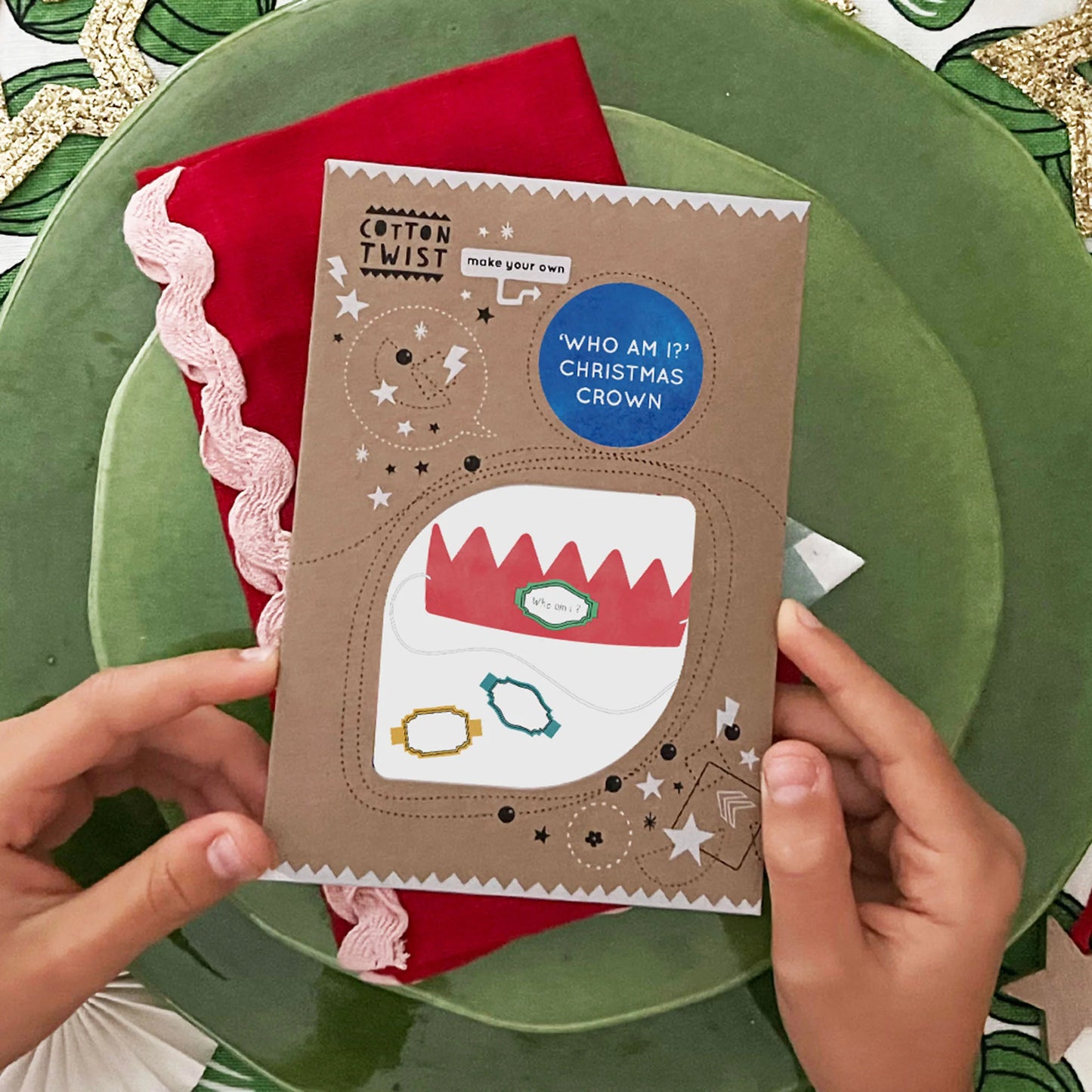 Make Your Own 'Who Am I?' Christmas Crown - Anilas UK