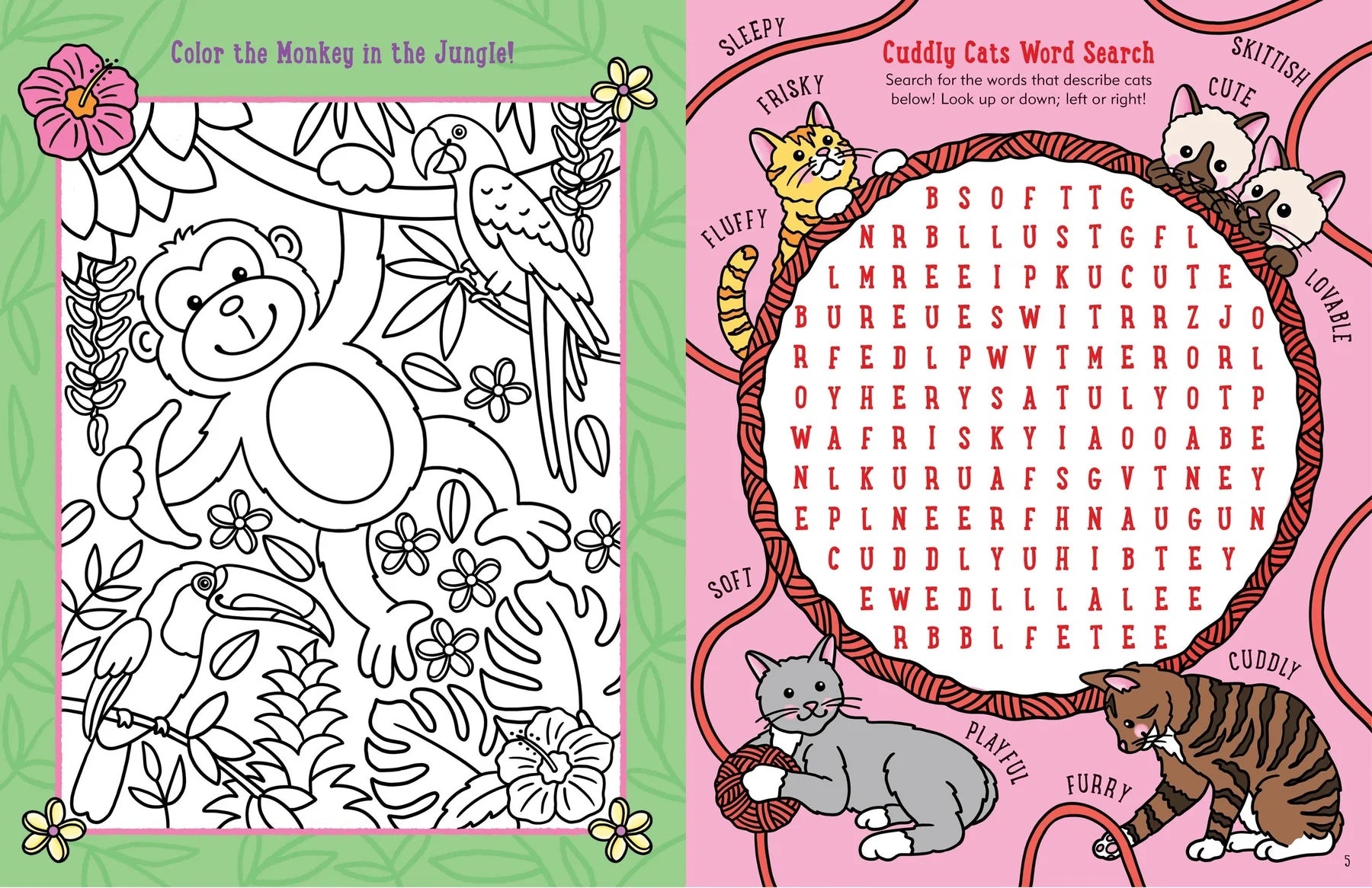 The Furry Friends Activity Book - Anilas UK