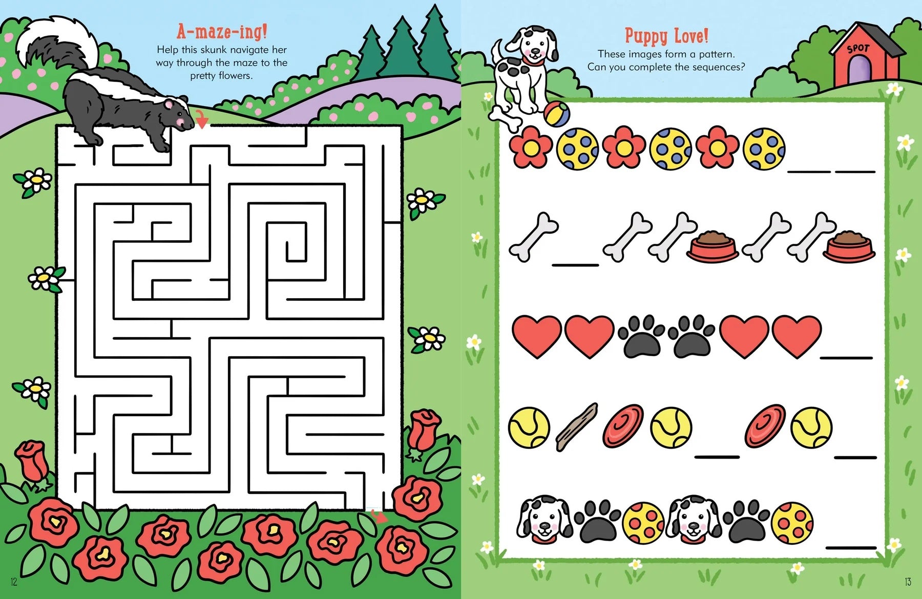 The Furry Friends Activity Book - Anilas UK